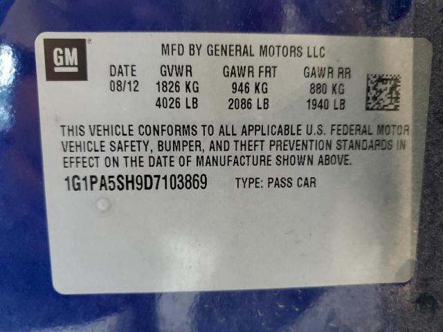 2013 Chevrolet Cruze ls