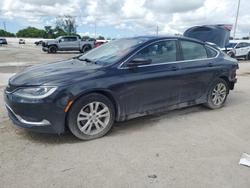 Chrysler 200 Limited salvage cars for sale: 2016 Chrysler 200 Limited