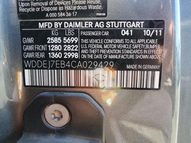 2012 Mercedes-Benz Cl 63 amg