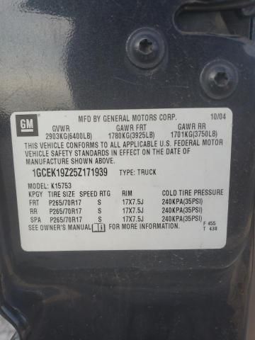 2005 Chevrolet Silverado K1500