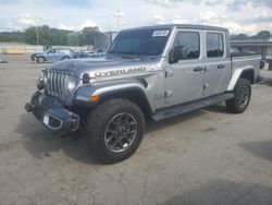 Jeep Gladiator salvage cars for sale: 2020 Jeep Gladiator Overland