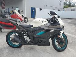 Salvage cars for sale from Copart Opa Locka, FL: 2024 Yamaha YZFR3 A