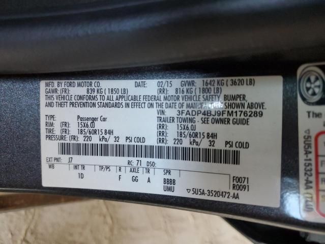 2015 Ford Fiesta SE