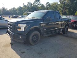 Salvage trucks for sale at Savannah, GA auction: 2016 Ford F150 Super Cab