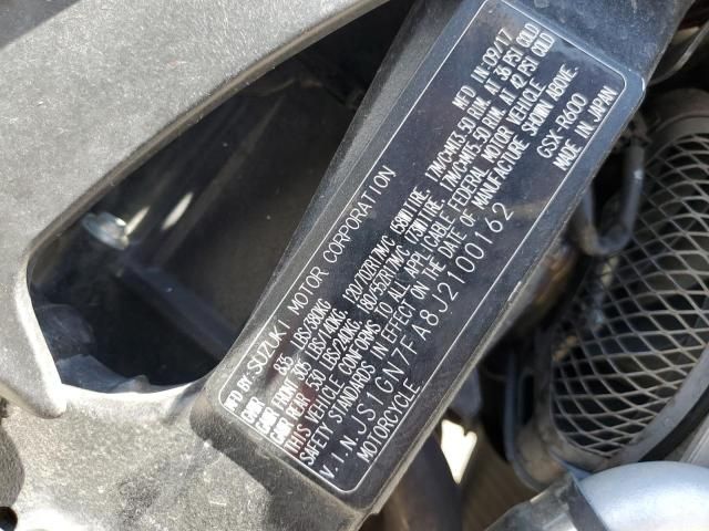 2018 Suzuki GSX-R600