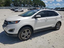 Ford Edge Titanium salvage cars for sale: 2017 Ford Edge Titanium