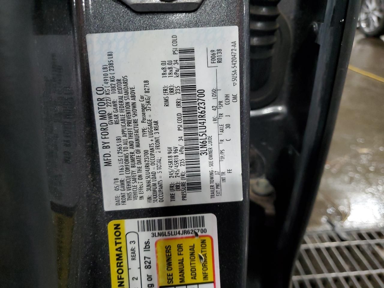 2018 Lincoln Mkz Hybrid Select