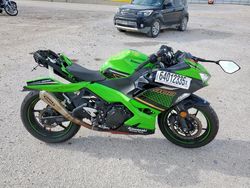 Salvage motorcycles for sale at San Antonio, TX auction: 2020 Kawasaki EX400