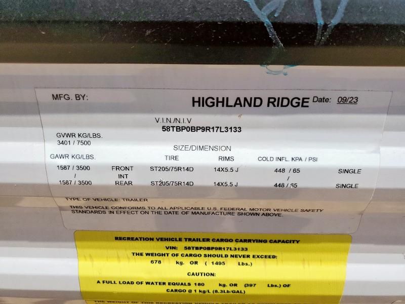 2024 Highland Ridge RV