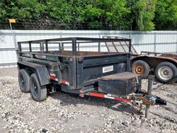 Salvage trucks for sale at Corpus Christi, TX auction: 2020 Carry-On LP7KTP Dump Trailer