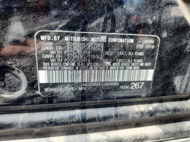 2018 Mitsubishi Outlander gt