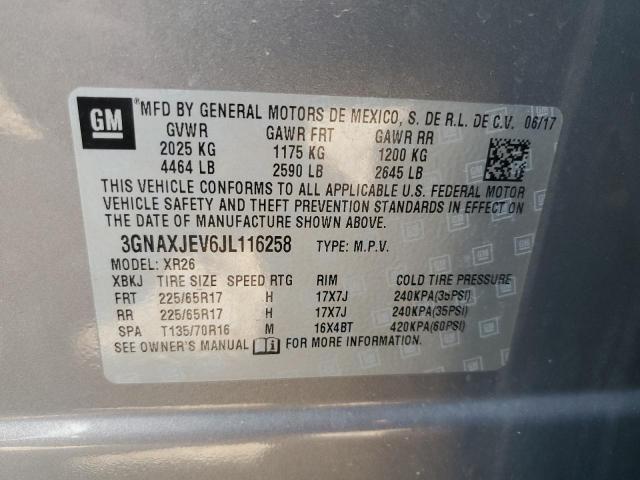 2018 Chevrolet Equinox lt