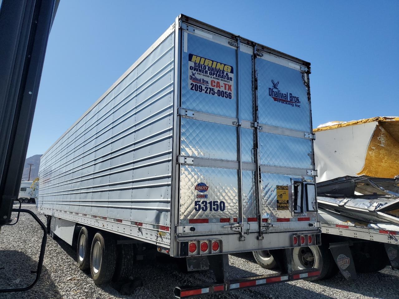 2023 Utility DRY Van Trailer