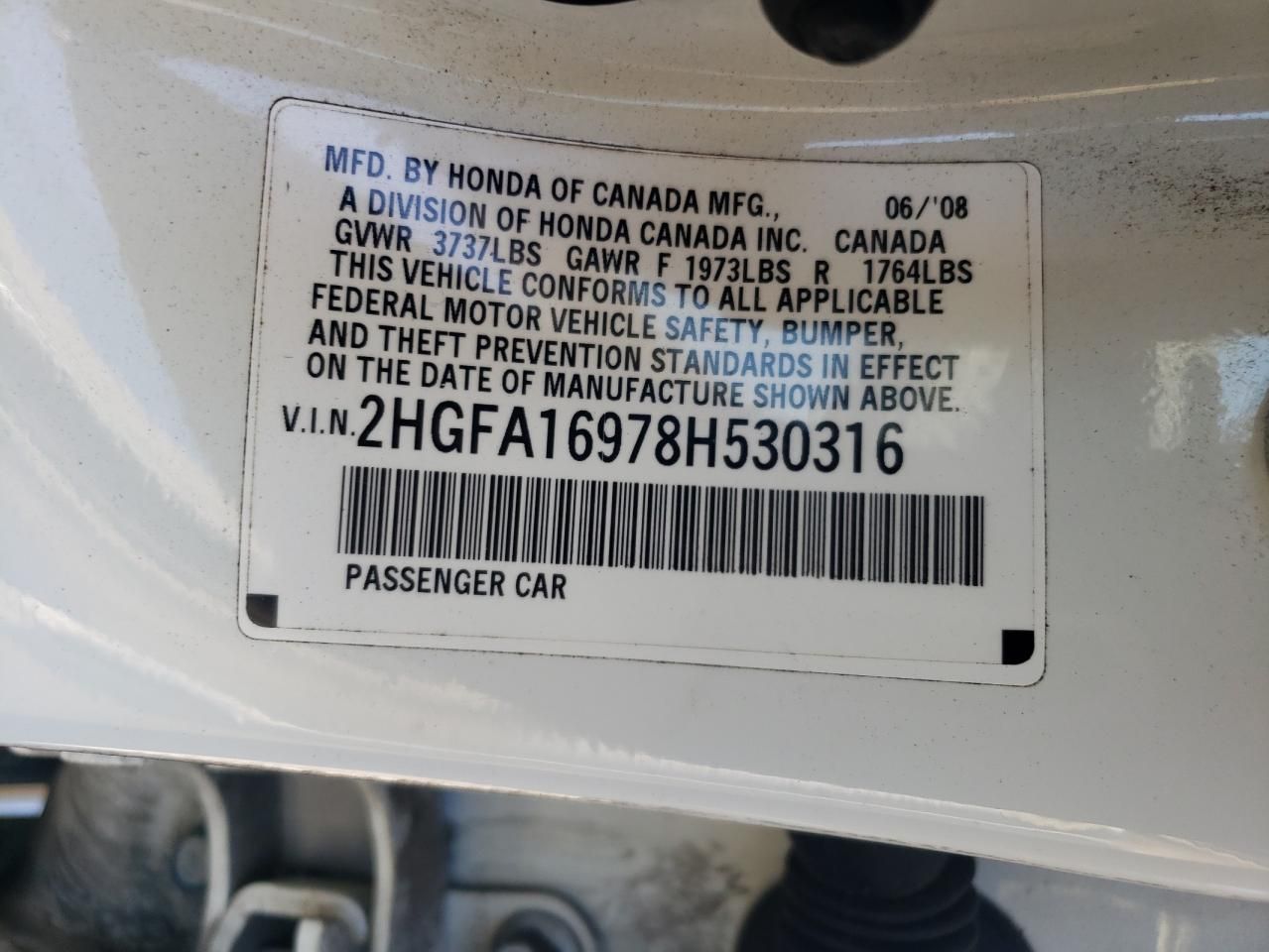 2008 Honda Civic exl