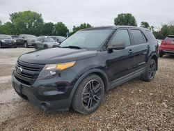 Ford Explorer salvage cars for sale: 2013 Ford Explorer Police Interceptor