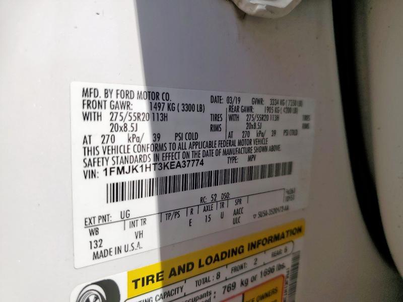 2019 Ford Expedition max xlt