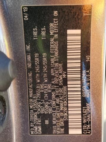 2019 Toyota Highlander SE