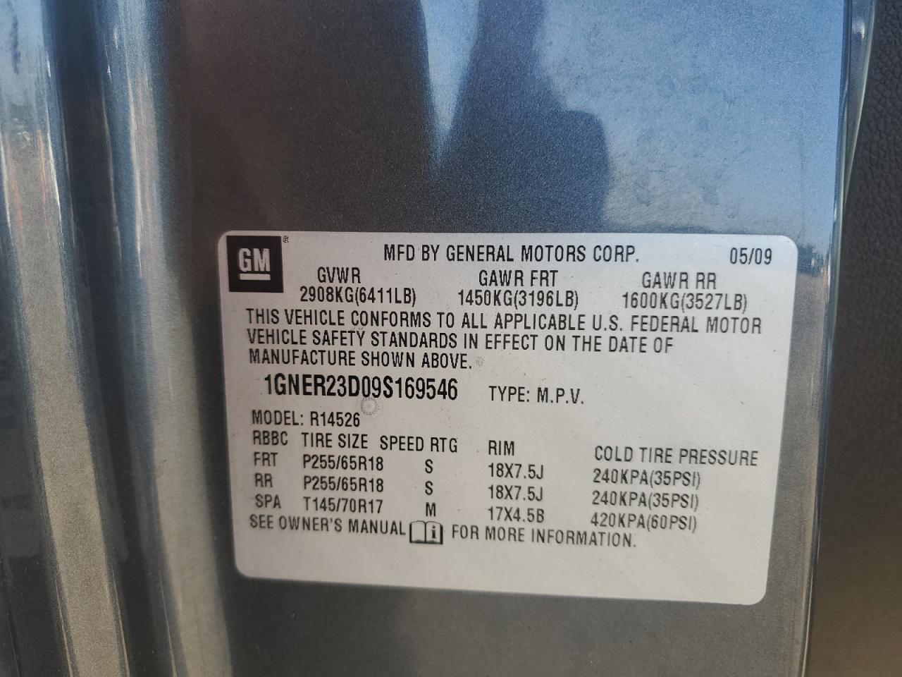 2009 Chevrolet Traverse LT