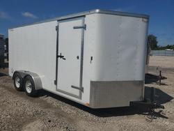 Salvage trucks for sale at Des Moines, IA auction: 2017 Doolittle FD304 Enclosed Cargo Trailer