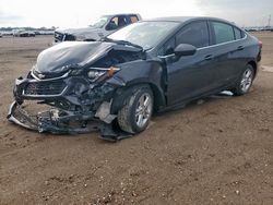 Salvage cars for sale from Copart Houston, TX: 2017 Chevrolet Cruze LT