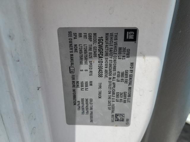 2013 Chevrolet Express G2500