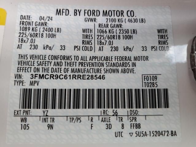 2024 Ford Bronco Sport Outer Banks