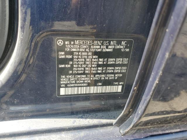1999 Mercedes-Benz Ml 430