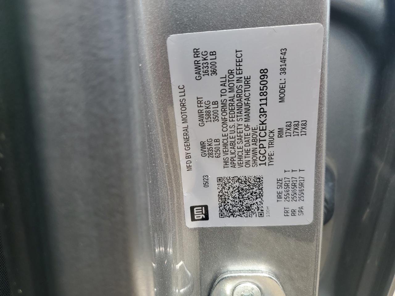 2023 Chevrolet Colorado lt