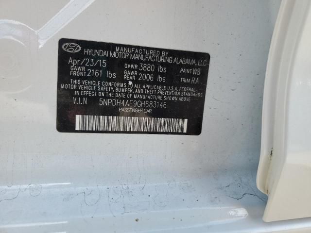 2016 Hyundai Elantra SE