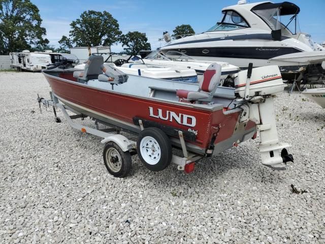 1991 Lund Boat W/TRL Boat Boat