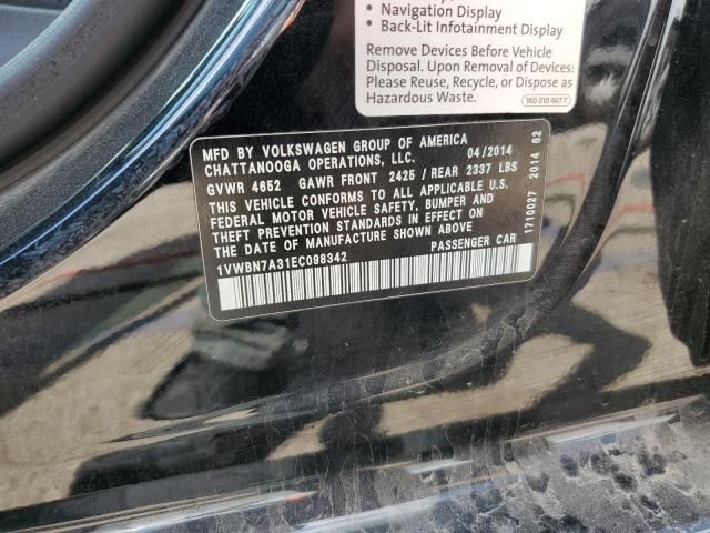 2014 Volkswagen Passat SE