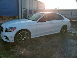 Mercedes-Benz salvage cars for sale: 2019 Mercedes-Benz C 300 4matic