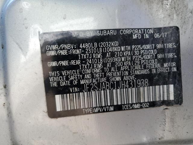 2018 Subaru Forester 2.5I