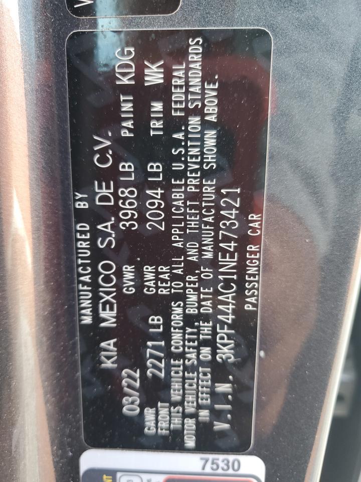 2022 KIA Forte gt