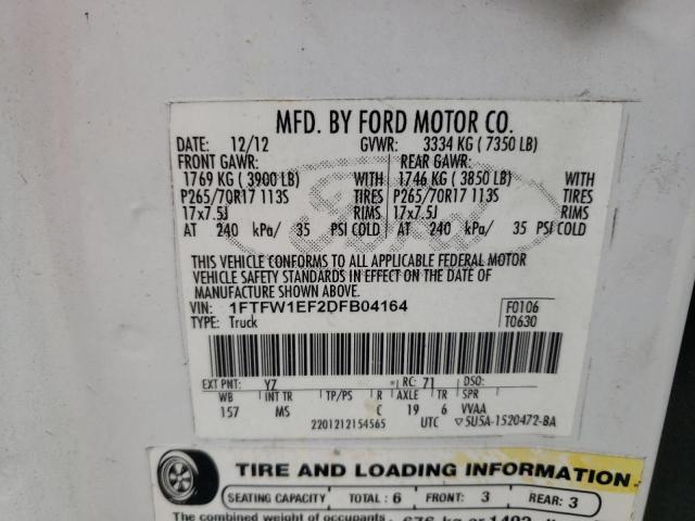 2013 Ford F150 Supercrew