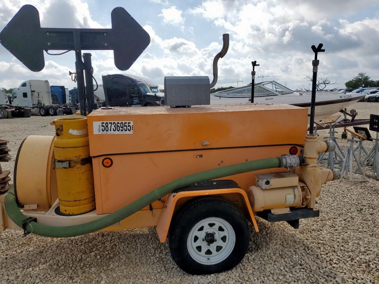 2001 Team Fenex Manhole Support Trailer