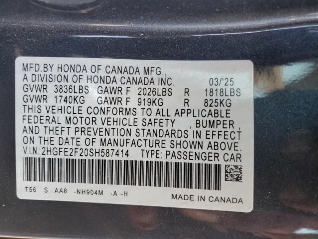 2025 Honda Civic LX