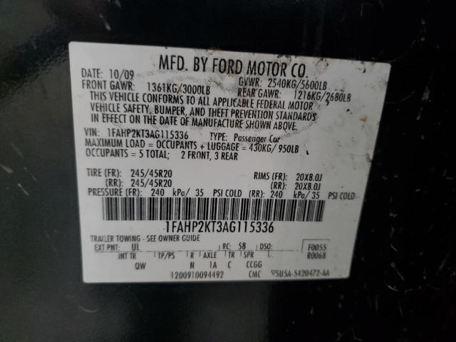 2010 Ford Taurus sho