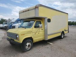 Salvage trucks for sale at Bridgeton, MO auction: 1990 Ford Econoline E350 Cutaway Van