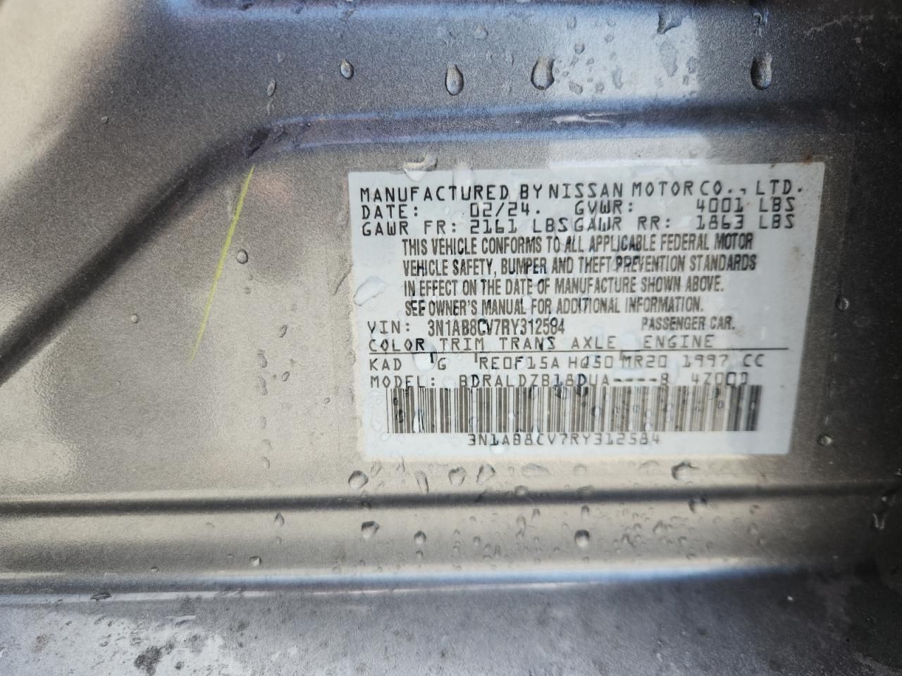 2024 Nissan Sentra sv