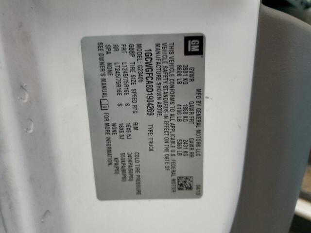 2013 Chevrolet Express G2500