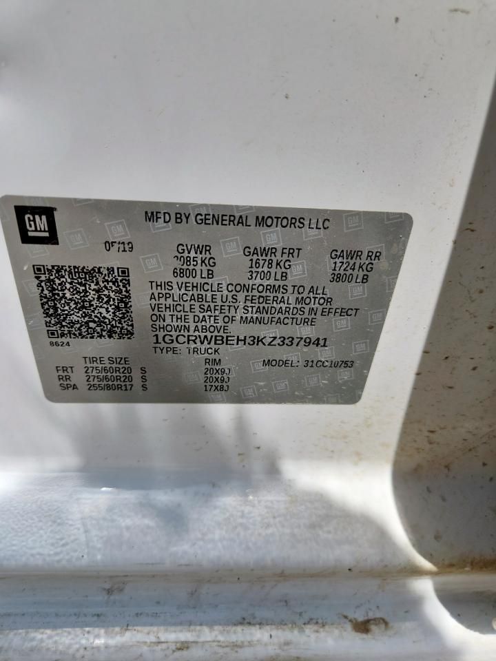 2019 Chevrolet Silverado C1500 Custom