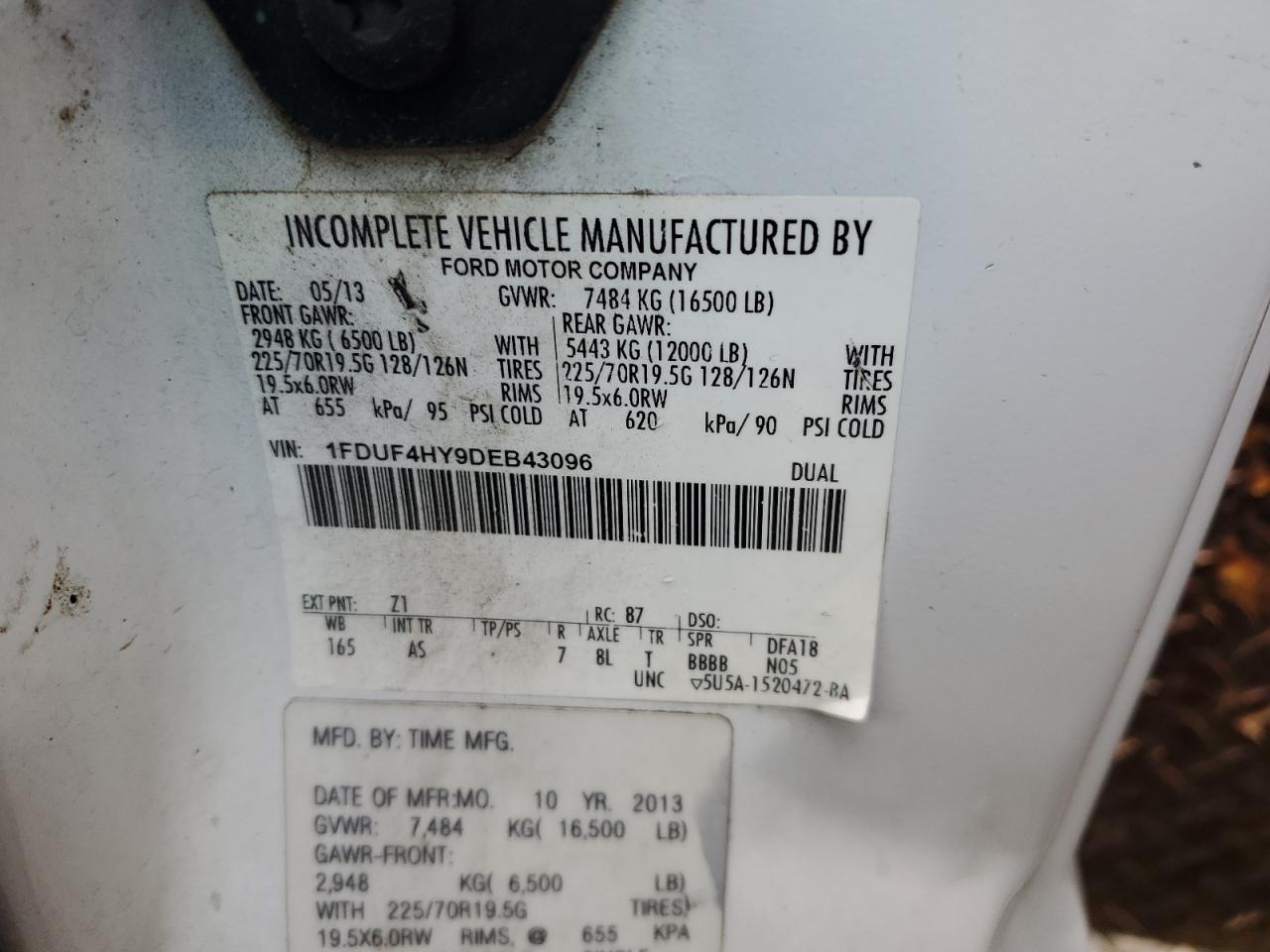 2013 Ford F450 Super Duty