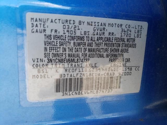 2021 Nissan Versa SV
