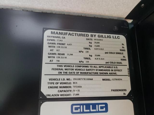 2014 Gillig Transit BU-Transit Vehicles Bus