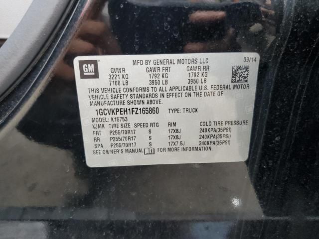 2015 Chevrolet Silverado K1500