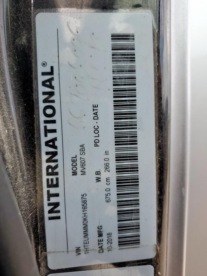 2020 Nexus 2020 International MV607