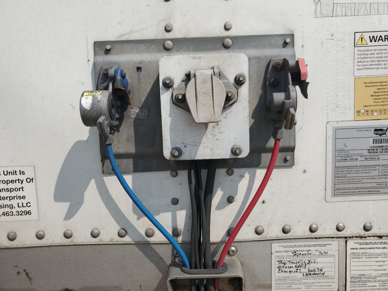2021 Wabash Dvcvhpc DRY Van Trailer