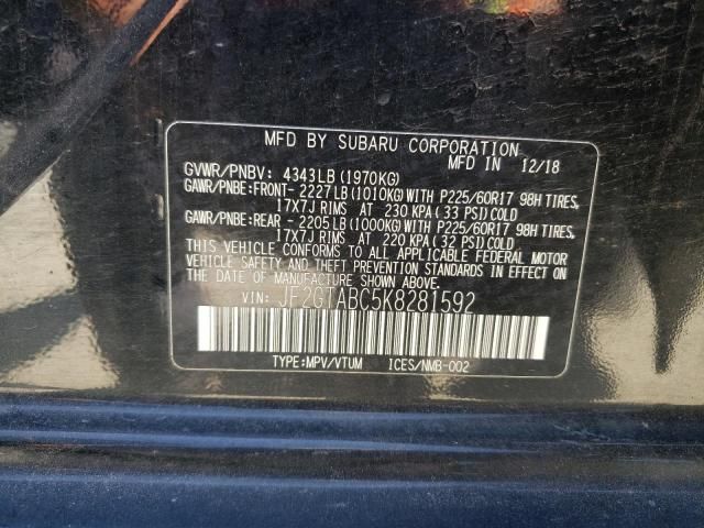 2019 Subaru Crosstrek