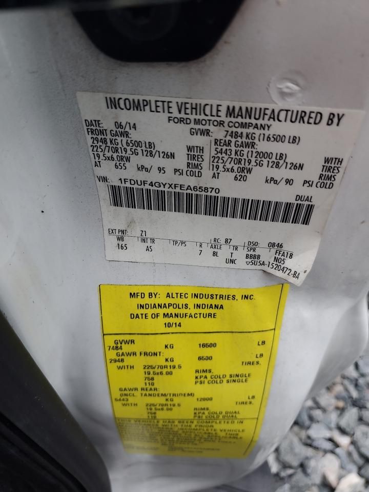 2015 Ford F450 Super Duty